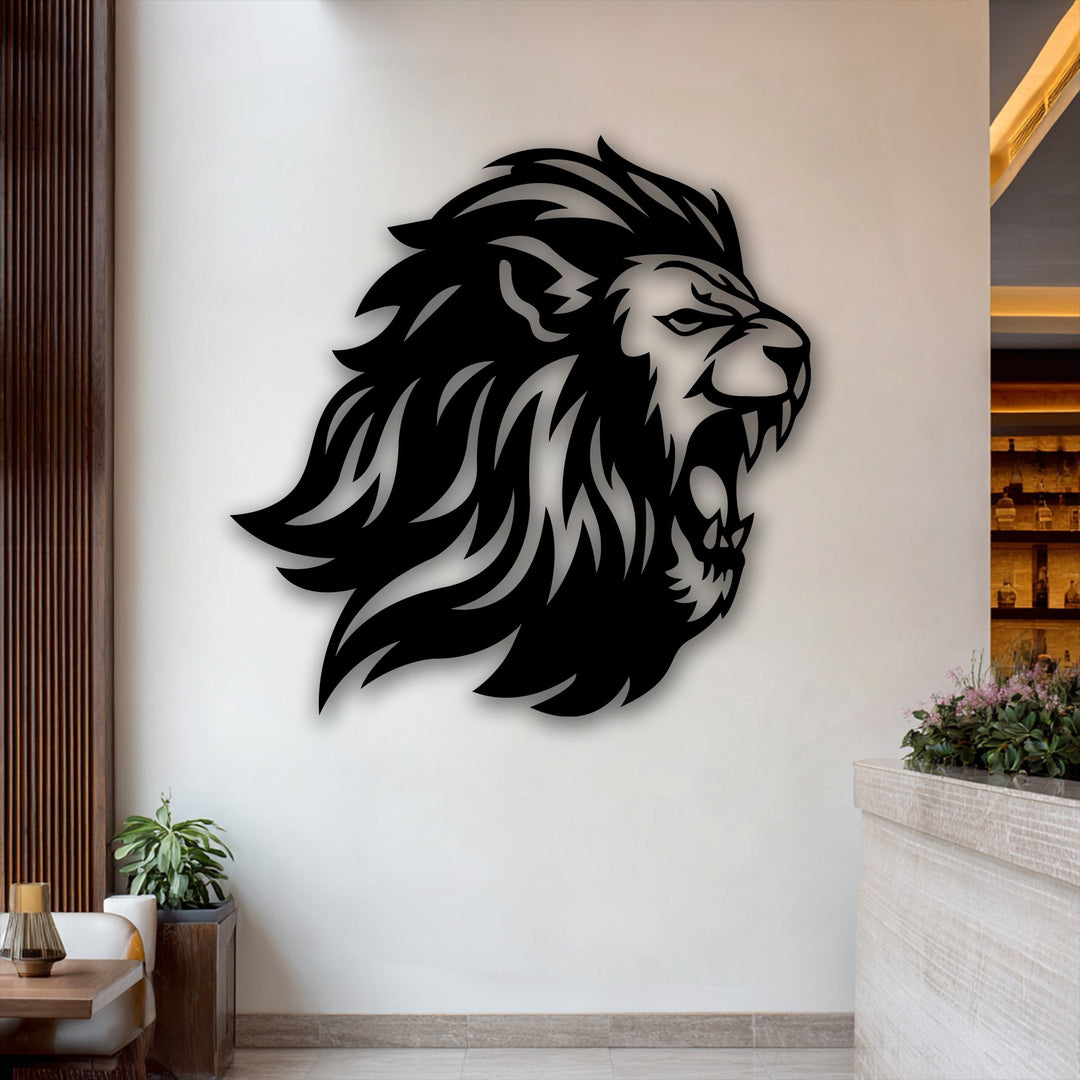 Chiave greca rotonda decorativa Specchio da Parete – Decorazione da parete con specchio classico moderno