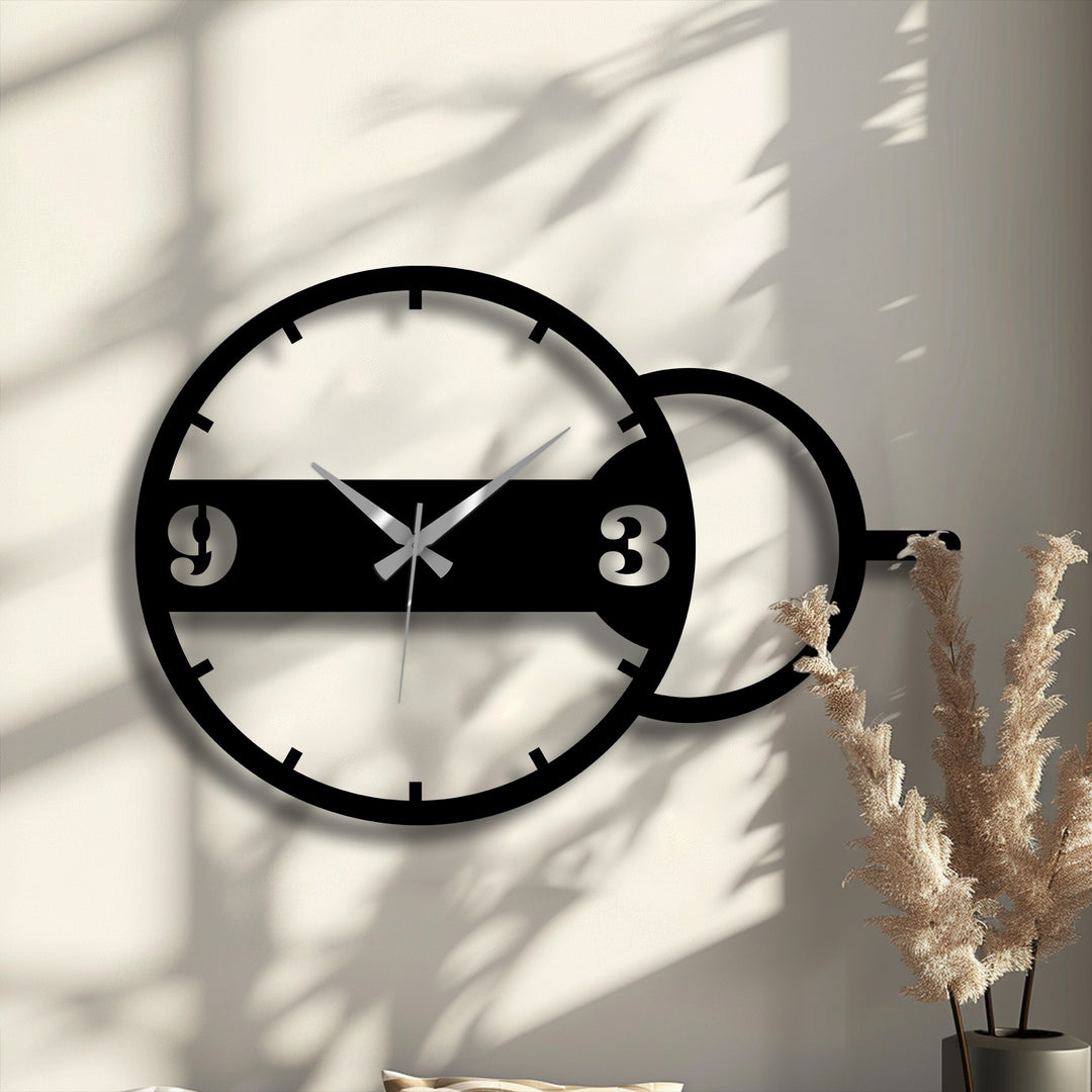 contemporary decor clock