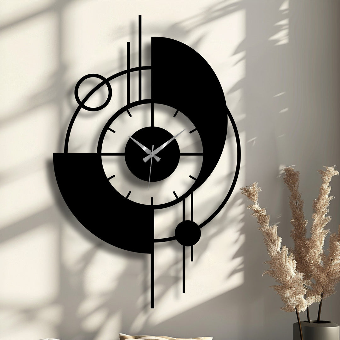 Simetría Divina – Geometría Ornamental Decoración De Pared Metal