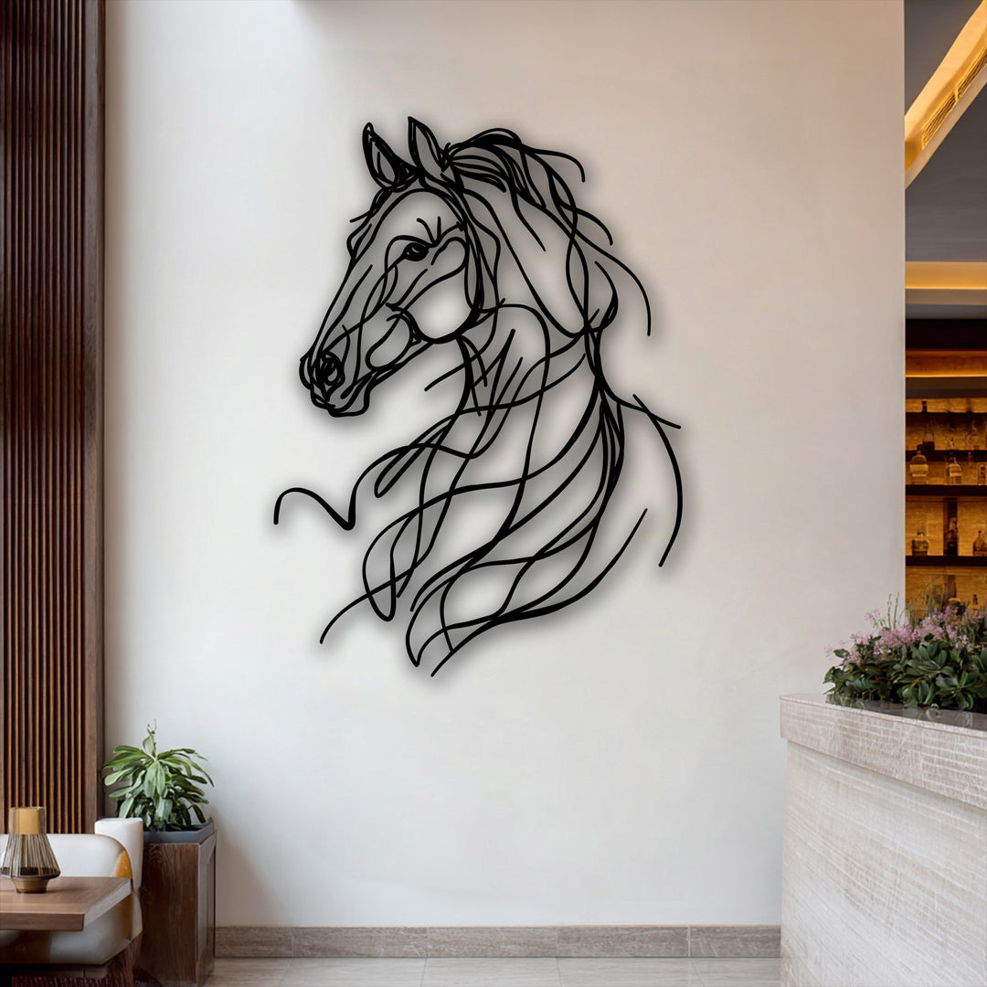 Chiave greca rotonda decorativa Specchio da Parete – Decorazione da parete con specchio classico moderno