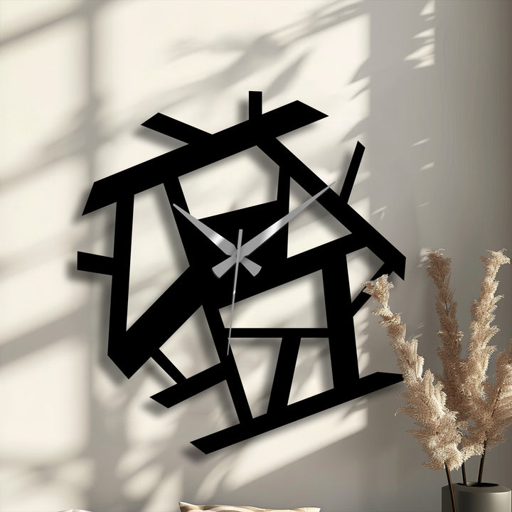 abstract decorative clock