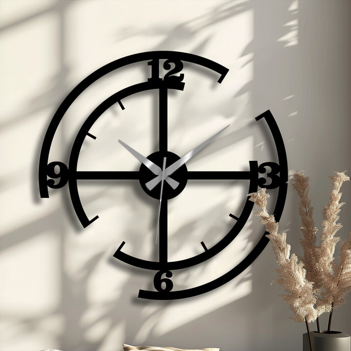 contemporary home wall clock