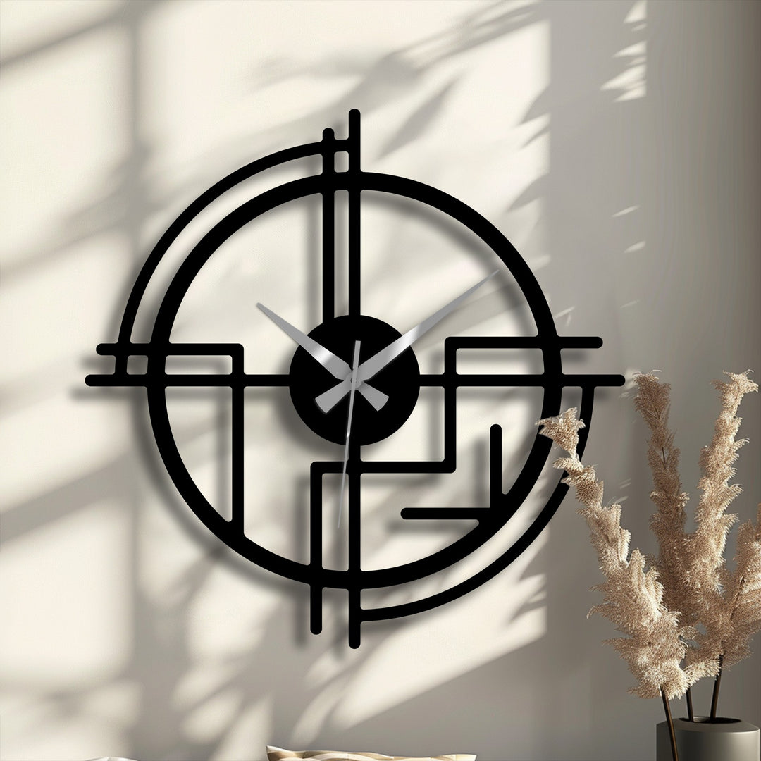 contemporary home wall clock