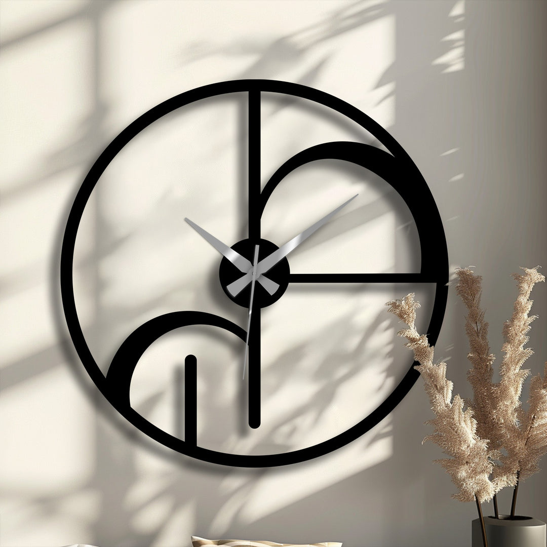 stylish modern wall clock