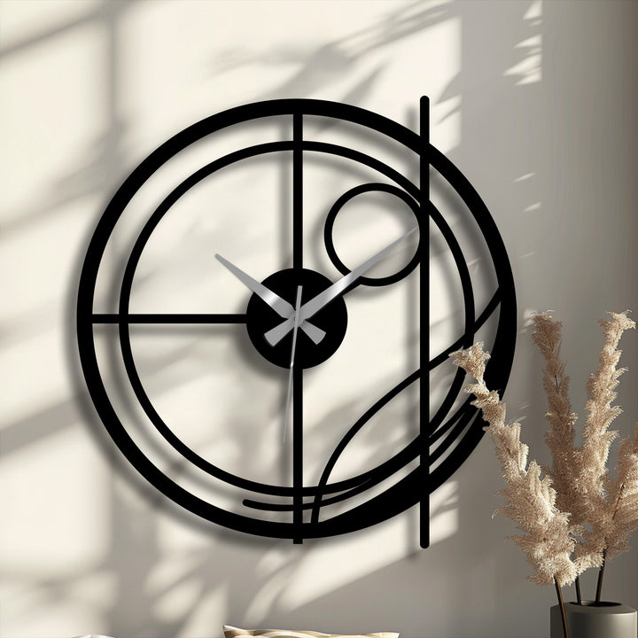 gold hands wall clock