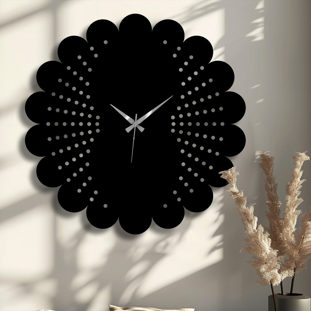 Simetría Divina – Geometría Ornamental Decoración De Pared Metal