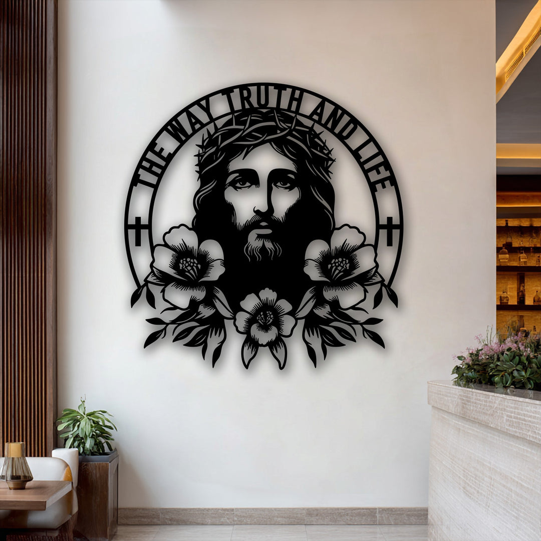 Llave griega redonda decorativa Espejo De Pared – Decoración de pared con espejo clásico moderno