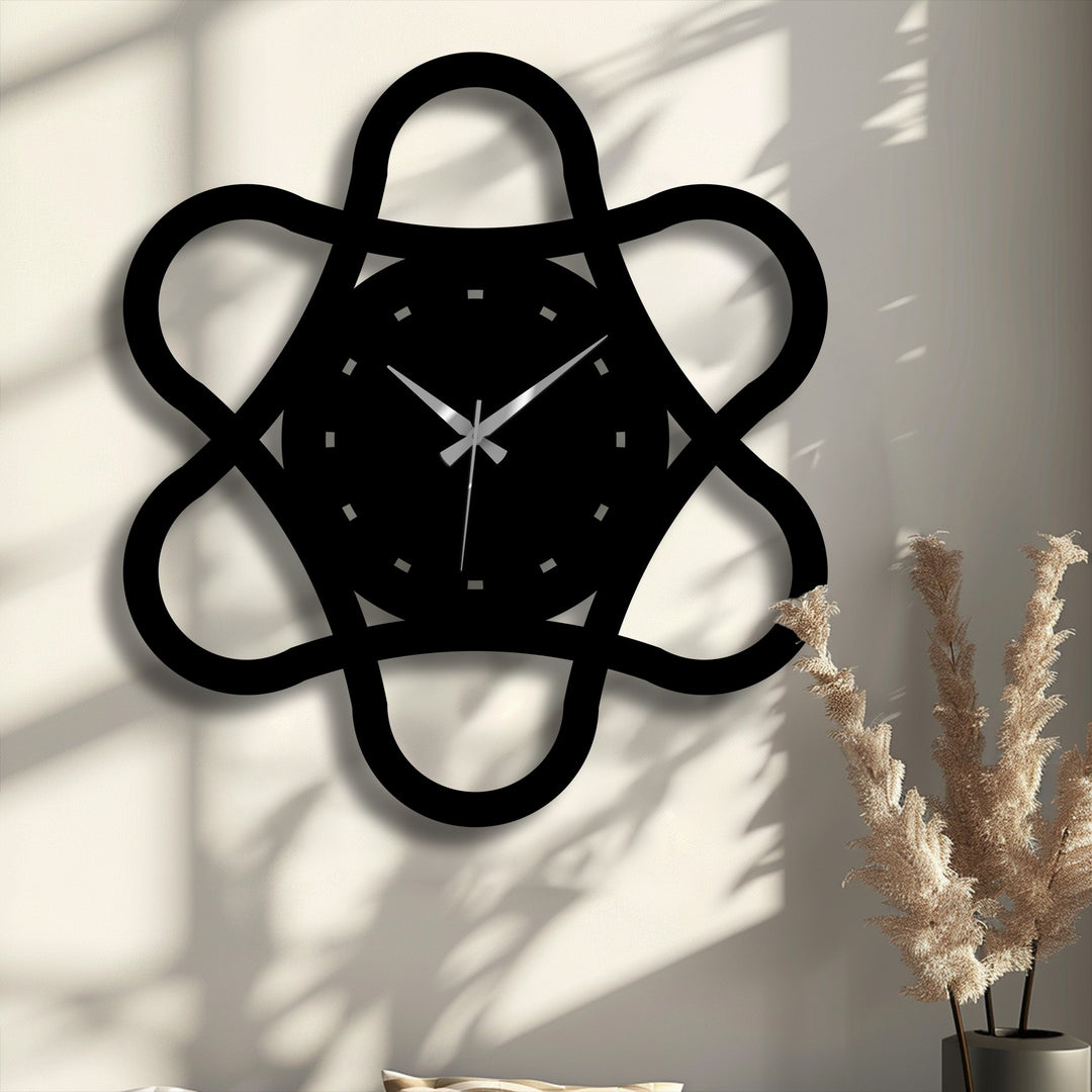Simetría Divina – Geometría Ornamental Decoración De Pared Metal
