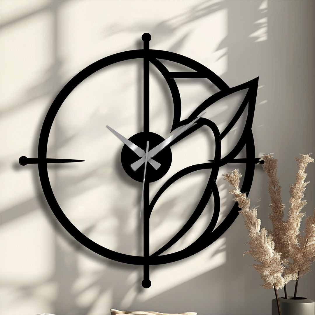 Simetría Divina – Geometría Ornamental Decoración De Pared Metal