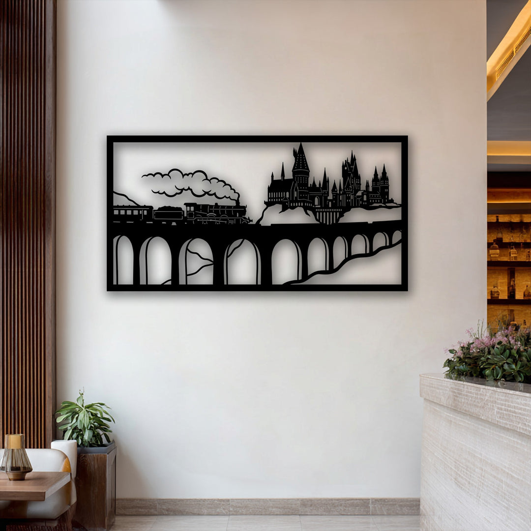 Chiave greca rotonda decorativa Specchio da Parete – Decorazione da parete con specchio classico moderno