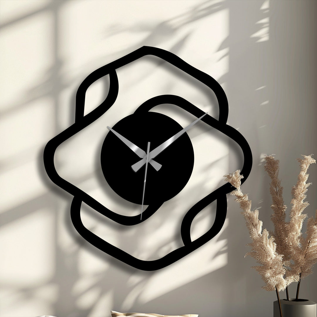 Simetría Divina – Geometría Ornamental Decoración De Pared Metal