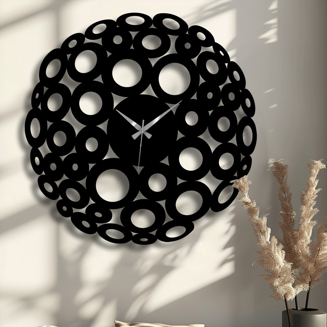 Simetría Divina – Geometría Ornamental Decoración De Pared Metal