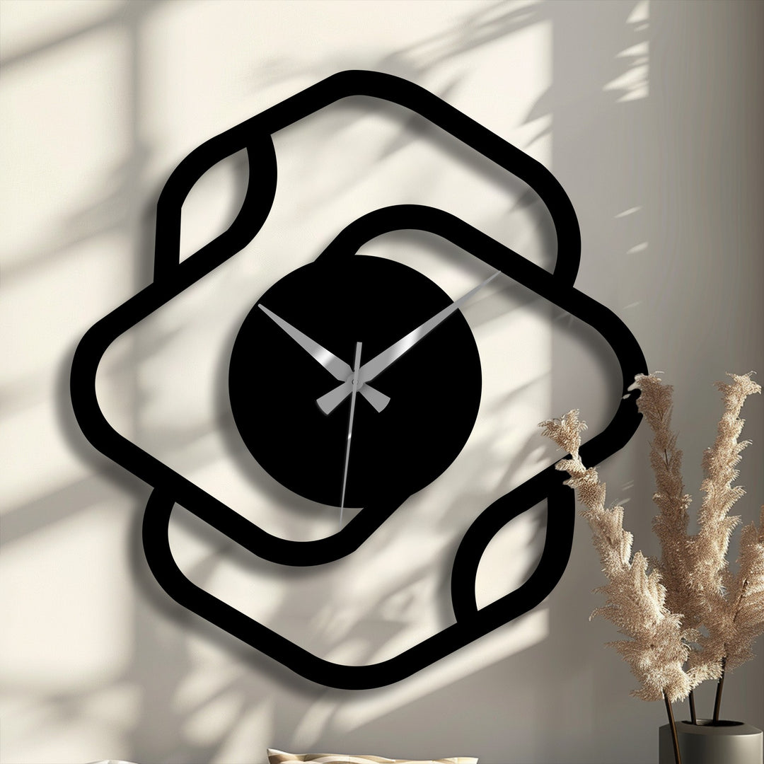 contemporary wall decor clock
