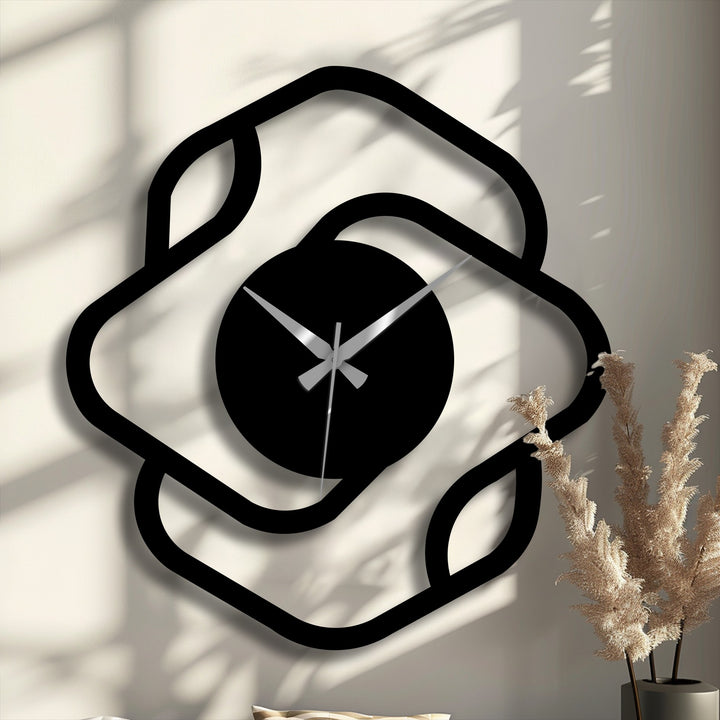 contemporary wall decor clock