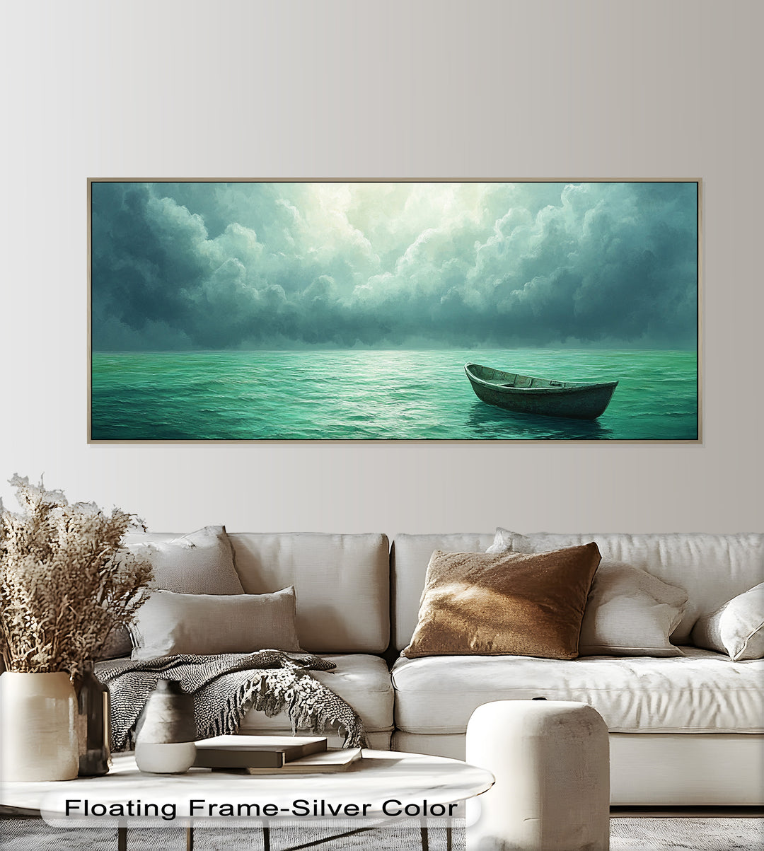 Emerald Sky – Boot-Ölgemälde