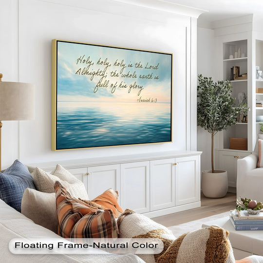The Whole Earth is Full of His Glory – Christian Seascape Decor
