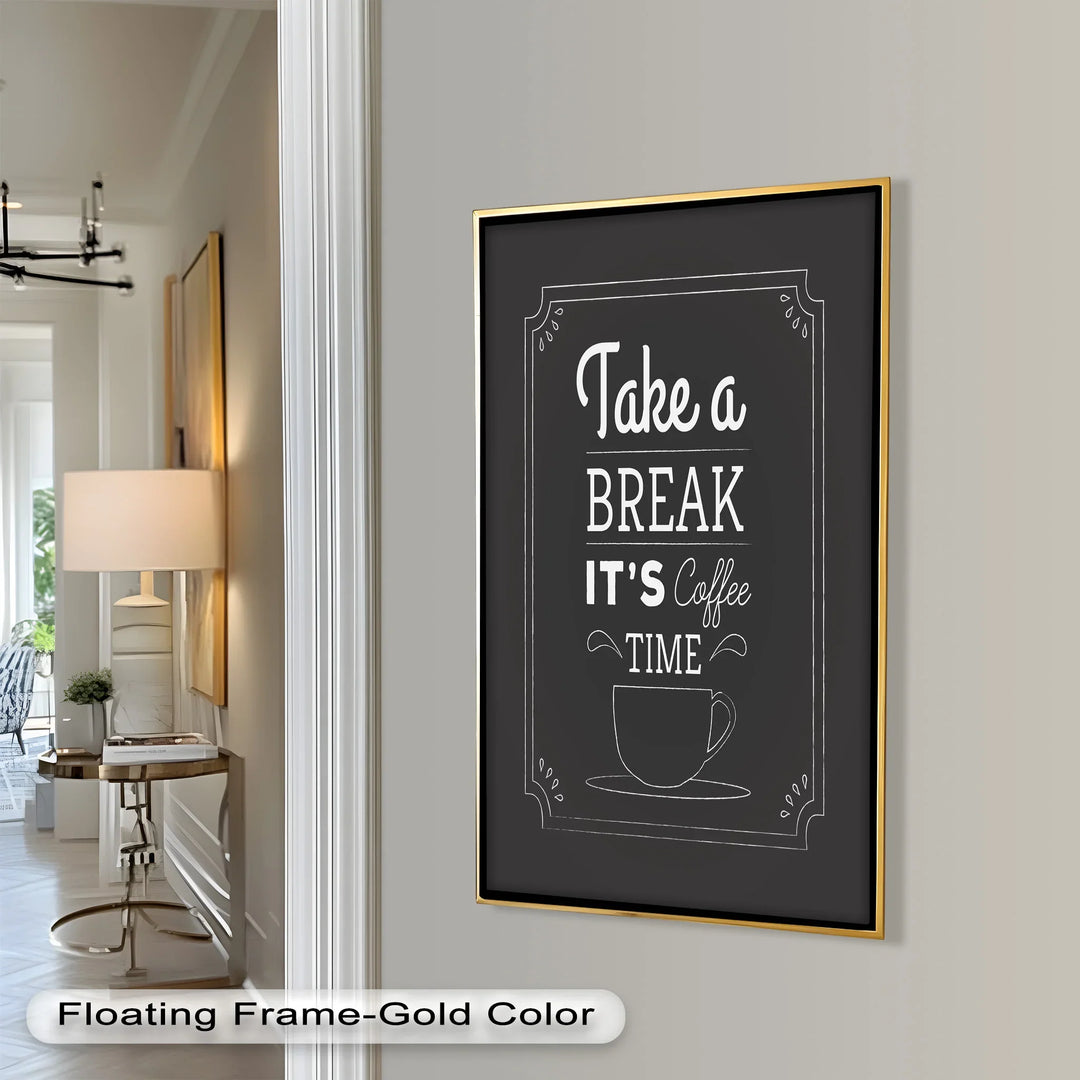 Take a Break – Coffee Time Oil Painting - MyPhotoStation