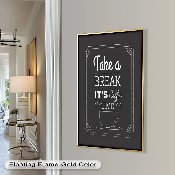 Take a Break – Coffee Time Oil Painting - MyPhotoStation