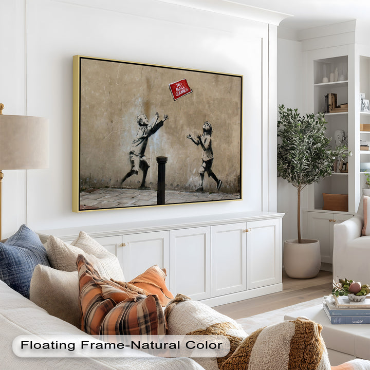 No Ball Games – Banksy Oil Painting