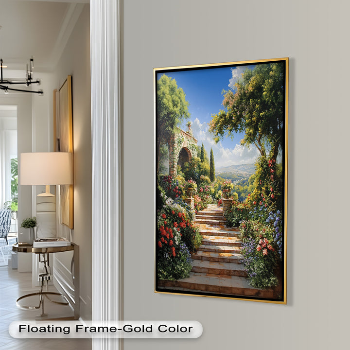 Garden of Eternal Bloom – Renaissance Oil Painting