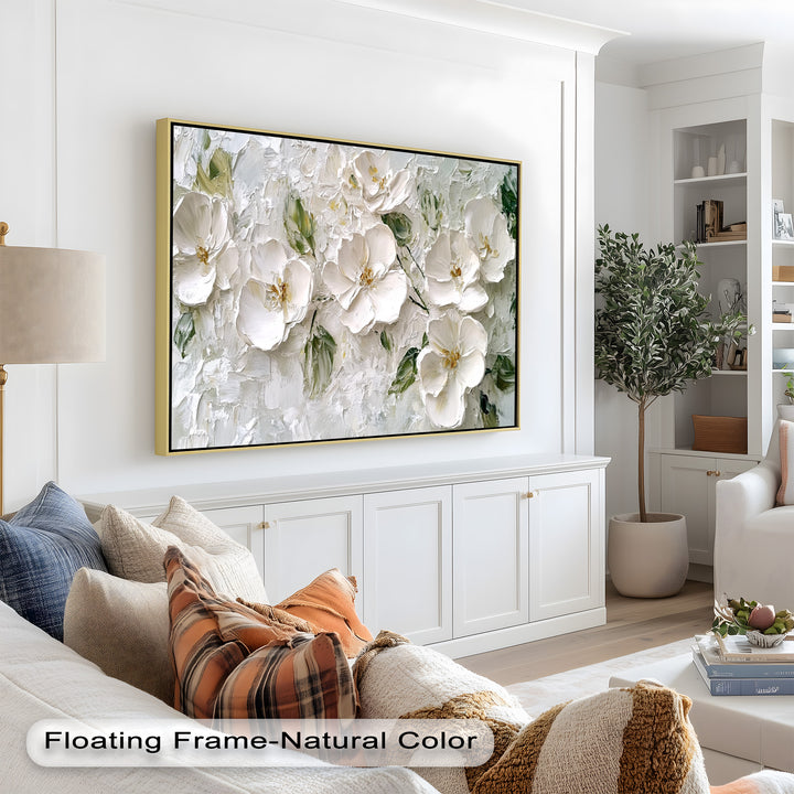 White Flower – Botanical Oil Paintings