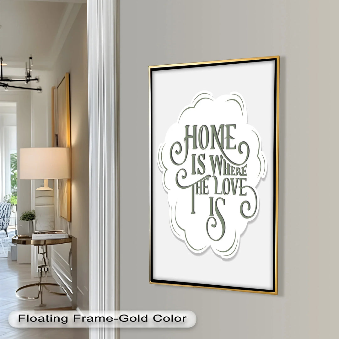 Home Is Where the Love Is – Oil Painting - MyPhotoStation