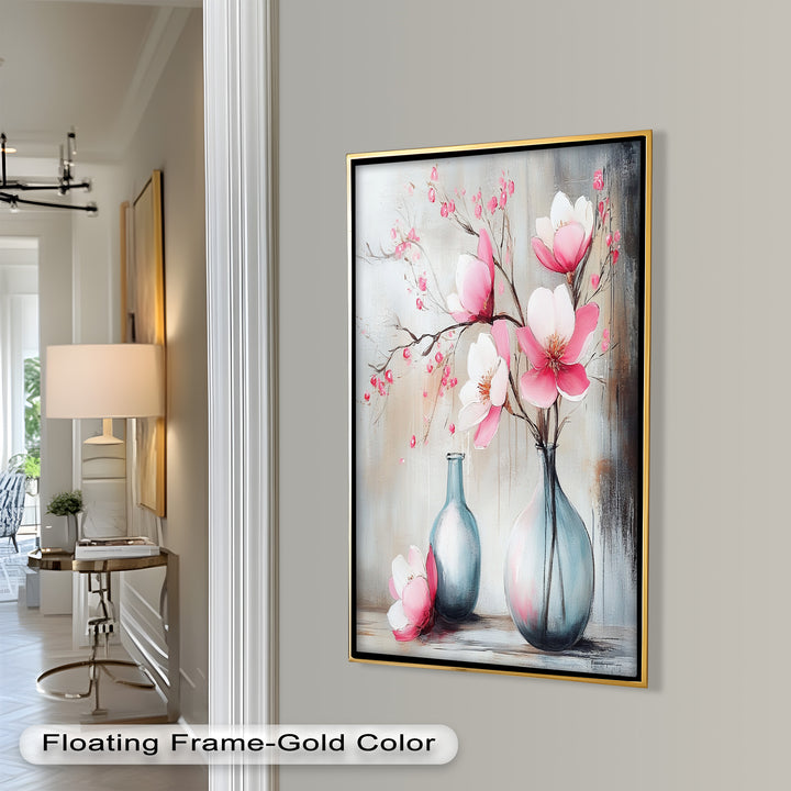 Soft Pink Magnolia - Flower Oil Painting
