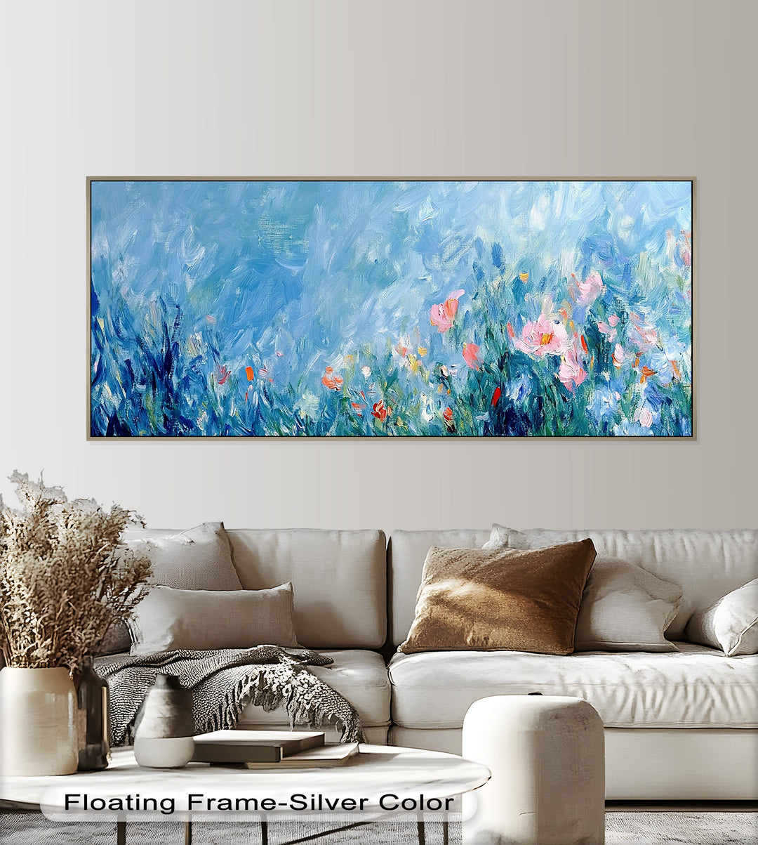 Abstract Floral - Impressionist Oil Painting