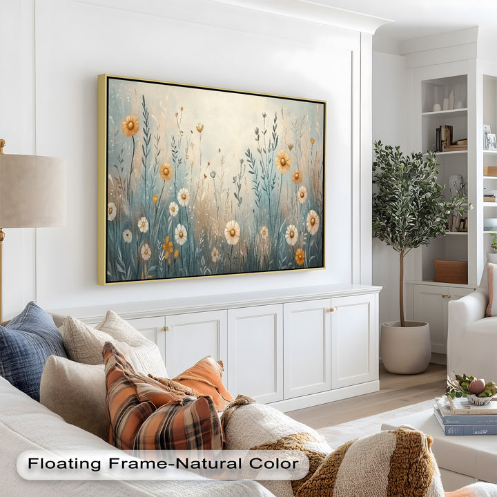 Wildflower Whimsy – Floral Oil Painting