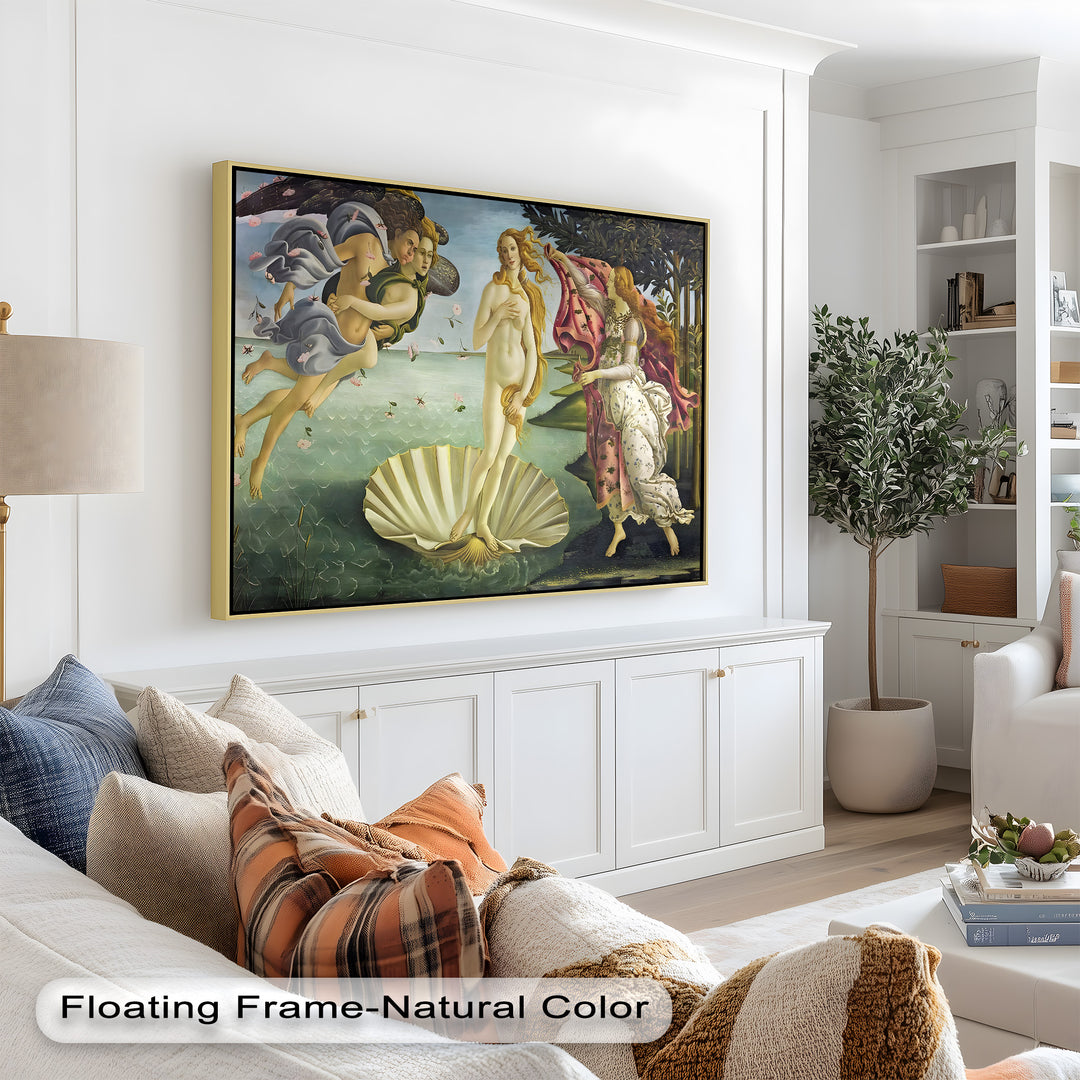 The Birth of Venus – Renaissance Nude Oil Painting