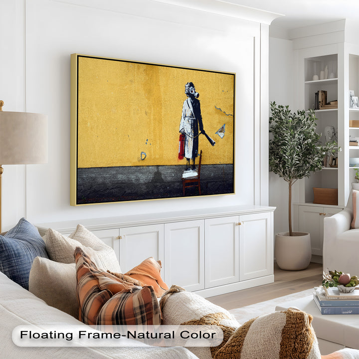 Domestic Rebellion – Banksy Oil Painting