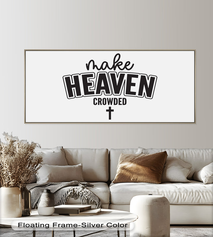 Make Heaven Crowded – Christliches Ölgemälde