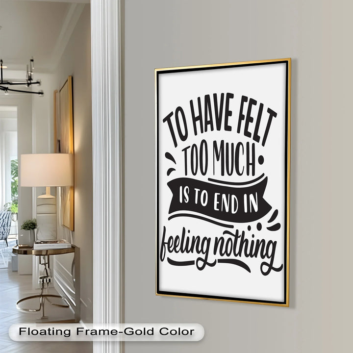 To Have Felt Too Much – Emotional Oil Painting - MyPhotoStation