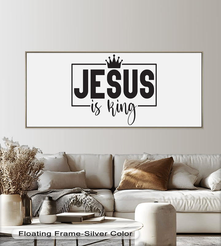 Jesus Is King – Christian Oil Painting