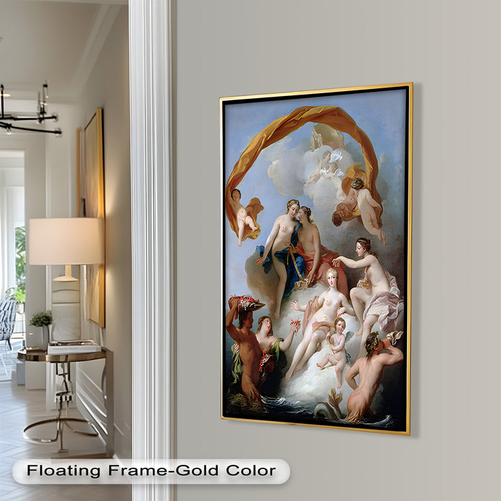 Triumph of Venus – Mythological Renaissance Nude Oil Painting