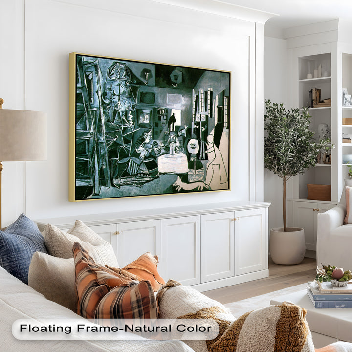 Las Meninas Reimagined by Pablo Picasso – Cubist Oil Painting