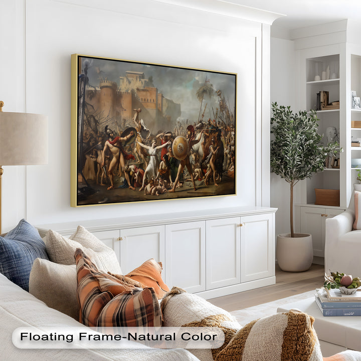 The Sabine Women Intervene – Classicism Oil Painting