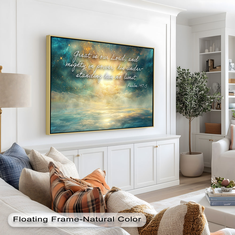God’s Infinite Power – Celestial Religious Wall Decor
