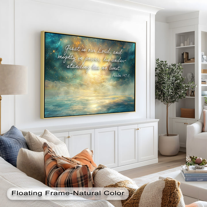 God’s Infinite Power – Celestial Religious Wall Decor
