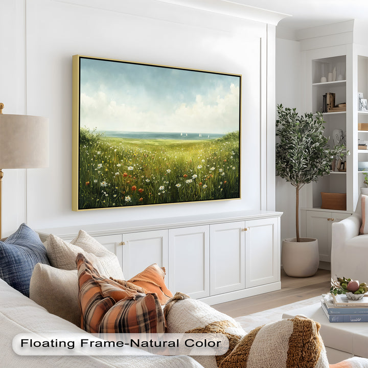 Moody Country Landscape – Serene Oil Painting