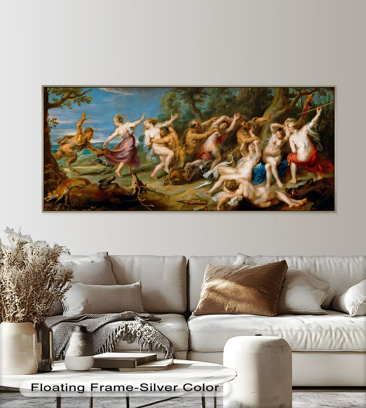 The Ravishing of the Maenads – Mythological Oil Painting