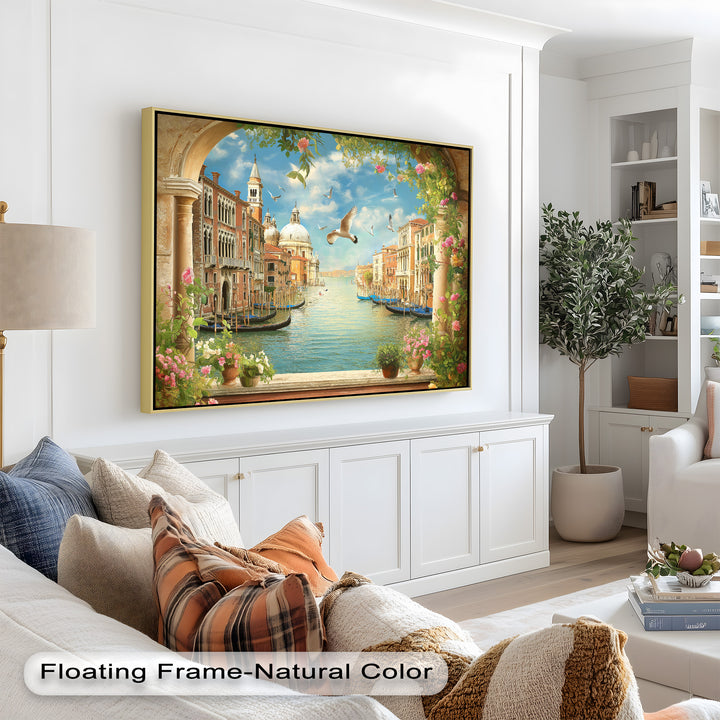 Venice Seaside – Stunning Italian Oil Painting