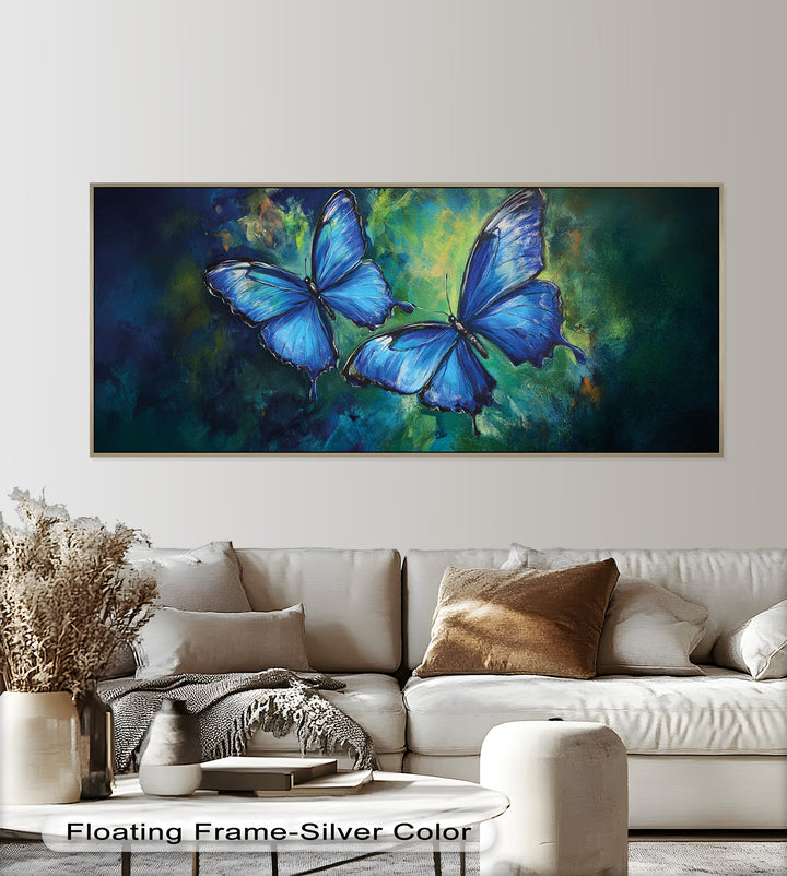 Dance of the Blues – Animal Oil Painting