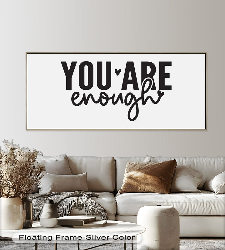 You Are Enough – Modern Oil Painting