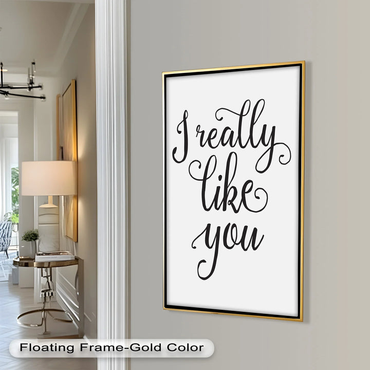I Really Like You – Oil Painting - MyPhotoStation