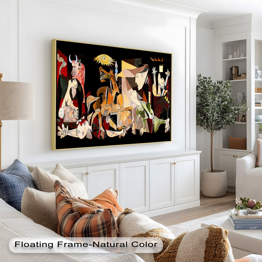 The Cry of Chaos – War and Anguish in Picasso Oil Painting