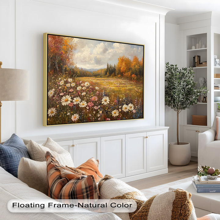 Meadow Bliss – Wildflower Oil Painting