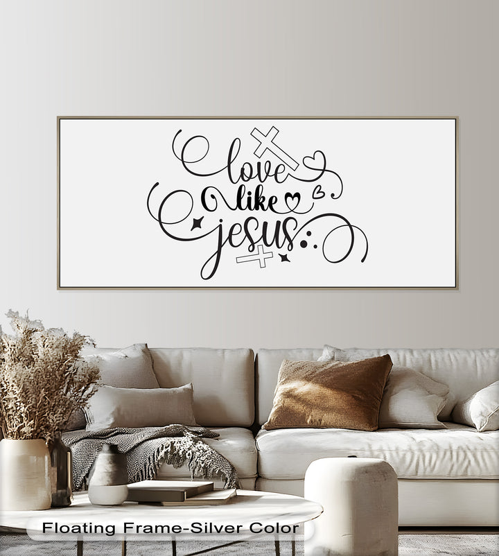 Love Like Jesus – Christian Oil Painting
