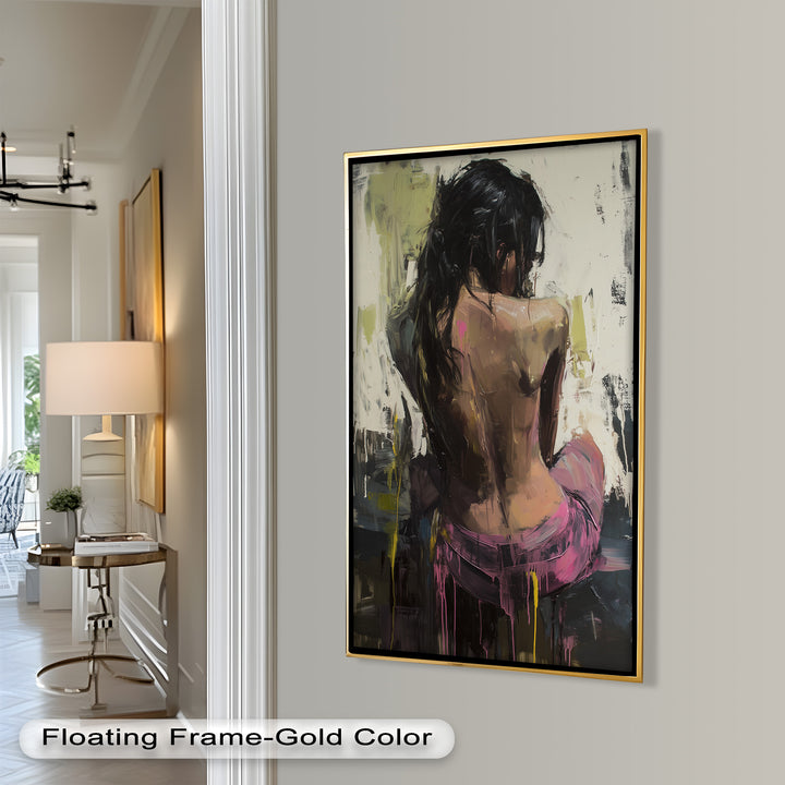 Whispers of Silence – Contemporary Figurative Nude Oil Painting