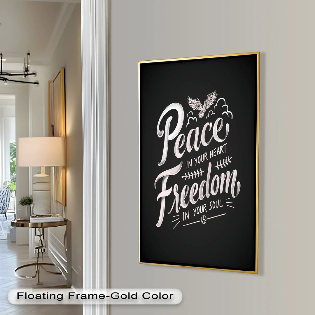 Peace and Freedom Wall Art – Oil Painting - MyPhotoStation
